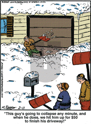 Close to Home on Tuesday February 11, 2014 Comic Strip