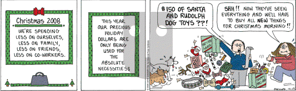 Cathy Classics - Friday December 19, 2008 Comic Strip