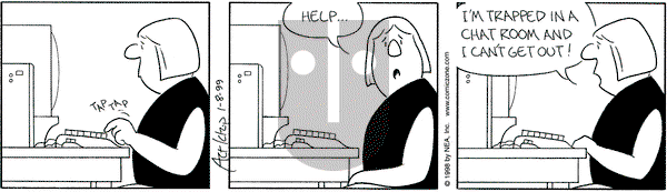 The Born Loser on Friday January 8, 1999 Comic Strip