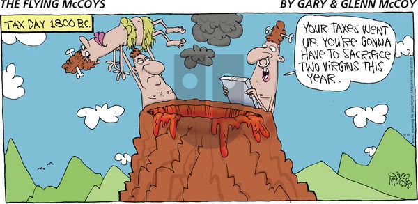 The Flying McCoys on Sunday April 10, 2016 Comic Strip