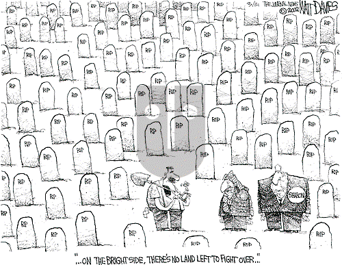 Matt Davies on Monday April 1, 2002 Comic Strip