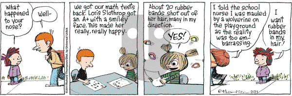 Cul de Sac on Monday February 21, 2011 Comic Strip