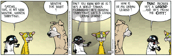 Get Fuzzy on Monday February 17, 2014 Comic Strip