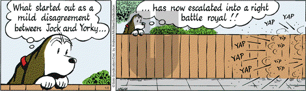 Fred Basset on Tuesday January 2, 2018 Comic Strip