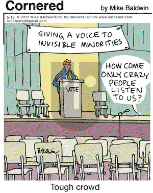 Cornered on Friday May 13, 2011 Comic Strip