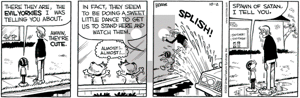 Grand Avenue on Wednesday October 2, 2002 Comic Strip