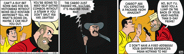 Rip Haywire on Monday May 20, 2019 Comic Strip