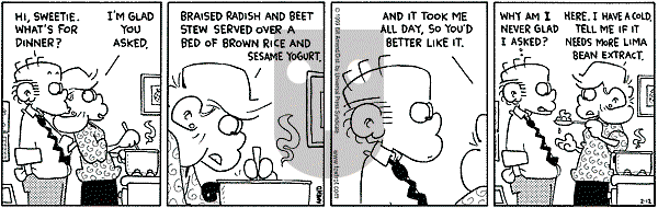 FoxTrot on Friday February 12, 1999 Comic Strip