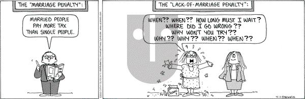 Cathy Classics on Friday April 11, 2025 Comic Strip