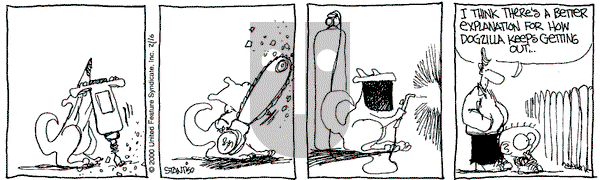 The Buckets on Wednesday February 16, 2000 Comic Strip