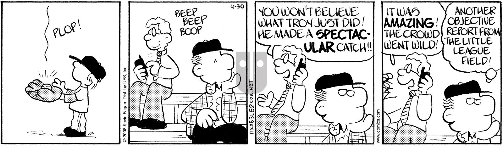 Drabble - Wednesday April 30, 2008 Comic Strip