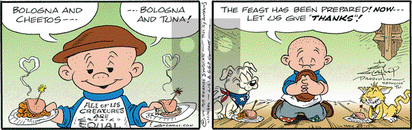 Nancy on Tuesday November 28, 2017 Comic Strip