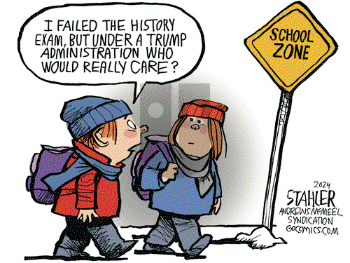 Jeff Stahler on Tuesday November 26, 2024 Comic Strip