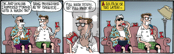 Monty on Wednesday July 22, 2020 Comic Strip