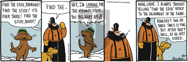 Overboard on Friday February 20, 2004 Comic Strip