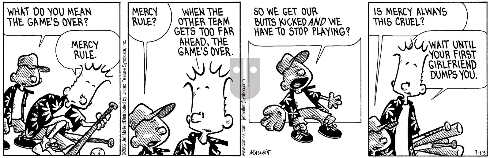 Frazz - Saturday July 13, 2002 Comic Strip