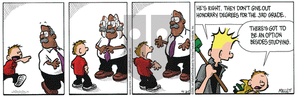 Frazz on Monday April 25, 2005 Comic Strip