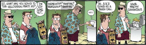 Monty on Tuesday October 30, 2012 Comic Strip