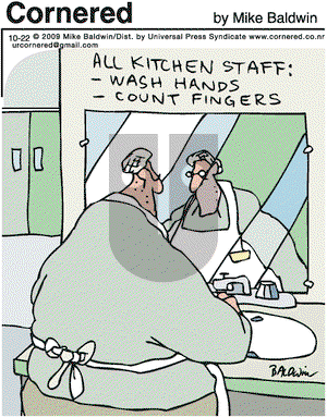 Cornered - Thursday October 22, 2009 Comic Strip