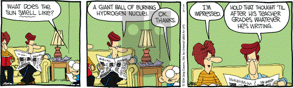 The Buckets on Thursday March 6, 2014 Comic Strip