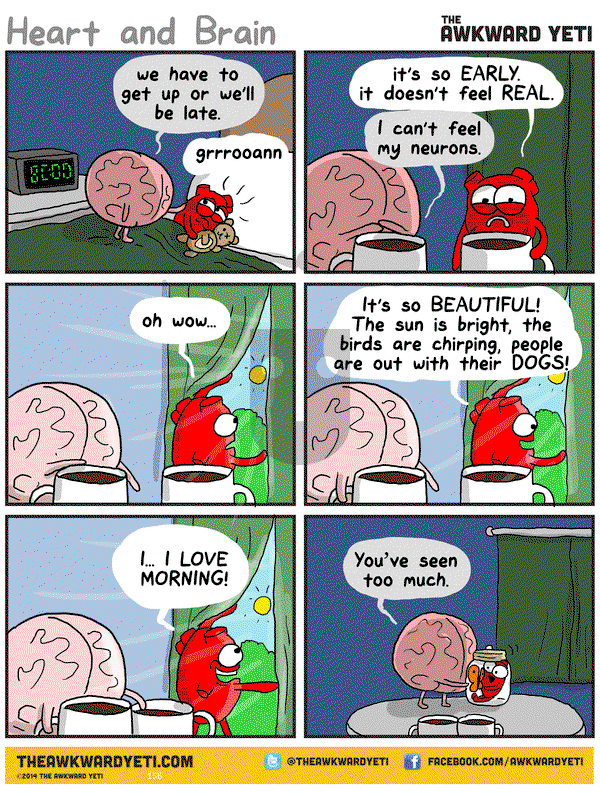 The Awkward Yeti on Wednesday July 1, 2015 Comic Strip