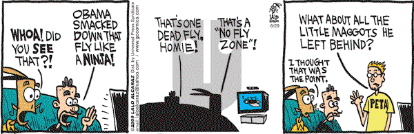La Cucaracha on Monday June 29, 2009 Comic Strip