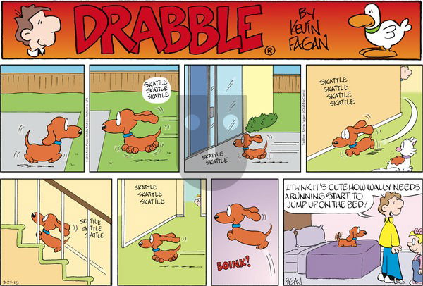 Drabble on Sunday March 25, 2018 Comic Strip