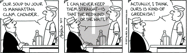 The Born Loser on Monday September 17, 2007 Comic Strip