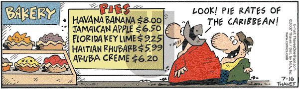 Frank and Ernest on Friday August 3, 2007 Comic Strip