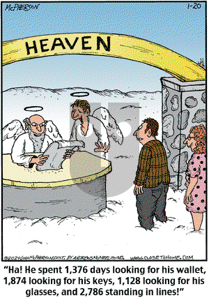 Close to Home on Saturday January 20, 2024 Comic Strip