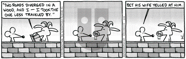 Pearls Before Swine on Saturday February 23, 2002 Comic Strip