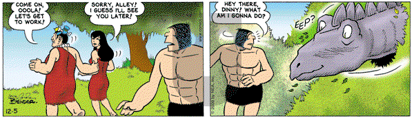 Alley Oop on Saturday December 5, 2009 Comic Strip