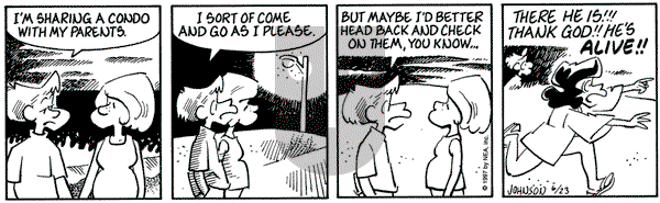 Arlo and Janis on Monday June 23, 1997 Comic Strip