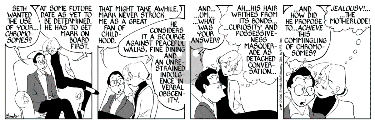 9 Chickweed Lane - Monday March 19, 2007 Comic Strip