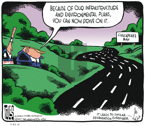 Tom Toles on Monday March 27, 2017 Comic Strip