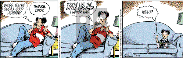Baldo - Tuesday February 13, 2001 Comic Strip