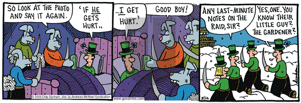 Overboard on Friday March 14, 2025 Comic Strip