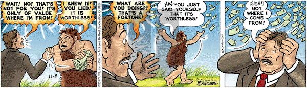 Alley Oop on Monday November 6, 2017 Comic Strip
