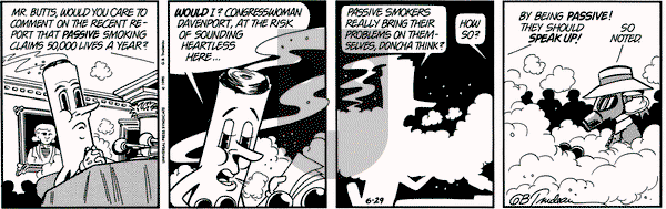 Doonesbury on Friday June 29, 1990 Comic Strip