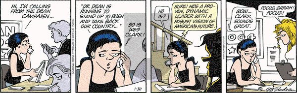 Doonesbury on Friday January 30, 2004 Comic Strip