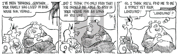 The Grizzwells - Wednesday March 18, 1998 Comic Strip