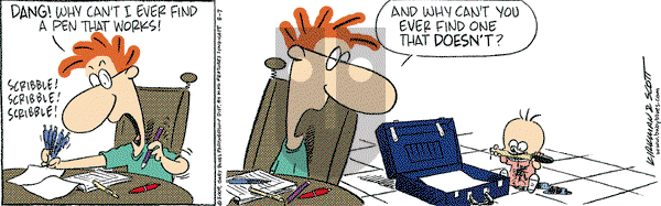 Baby Blues on Friday August 7, 2009 Comic Strip