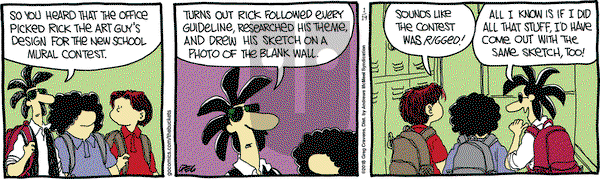 The Buckets on Friday January 19, 2018 Comic Strip