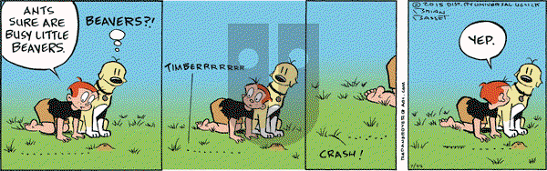 Red and Rover - Wednesday July 22, 2015 Comic Strip