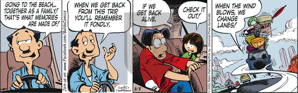 Baldo on Monday August 8, 2011 Comic Strip