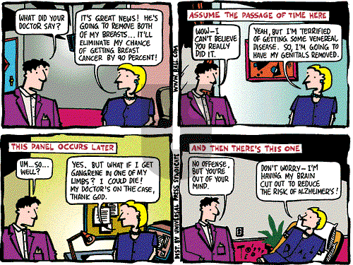 Ted Rall on Tuesday February 2, 1999 Comic Strip