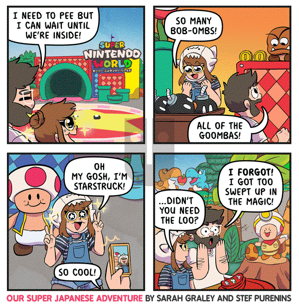 Our Super Adventure on Monday July 31, 2023 Comic Strip