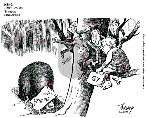 Views of the World on Friday April 4, 2014 Comic Strip