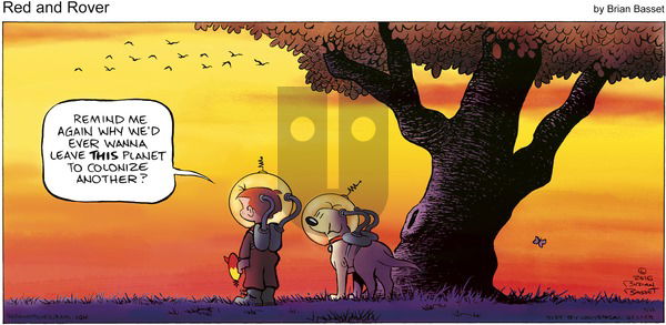 Red and Rover - Sunday September 25, 2016 Comic Strip