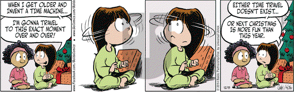 Baldo on Monday December 15, 2014 Comic Strip